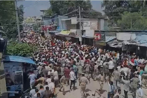 मध्यप्रदेश: गणेश प्रतिमा विसर्जन के दौरान दो समुदायों के बीच पथराव, तीन घायल