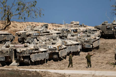 गाजा शहर में ‘हमास के सैन्य बुनियादी ढांचे को नष्ट करने’ के लिए इजराइल सेना का विस्तारित अभियान शुरू