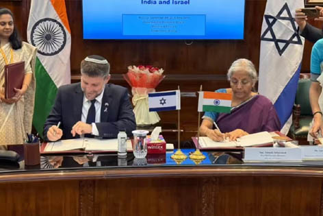 भारत का इजराइल के साथ निवेश समझौता, निवेशकों को दी ‘छूट’