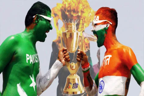 विपक्षी दलों ने भारत-पाकिस्तान क्रिकेट मैच के खिलाफ प्रदर्शन किया