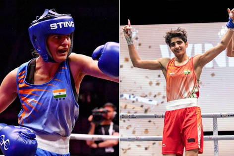 विश्व मुक्केबाजी चैंपियनशिप में जैसमीन और मीनाक्षी को खिताब, भारत को चार पदक