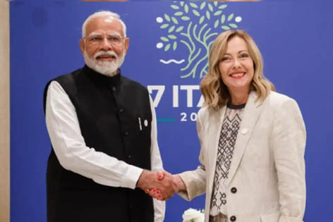 प्रधानमंत्री मोदी ने मेलोनी से की बात, ईयू-भारत मुक्त व्यापार समझौते, यूक्रेन संघर्ष पर हुई चर्चा