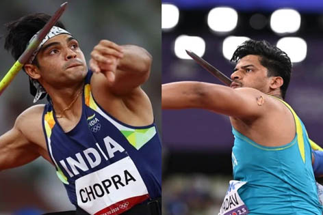 नीरज चोपड़ा विश्व चैम्पियनशिप में आठवें स्थान पर रहे, सचिन चौथे